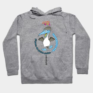 Blue-footed BOOBY Wood&Play Galapagos Hoodie